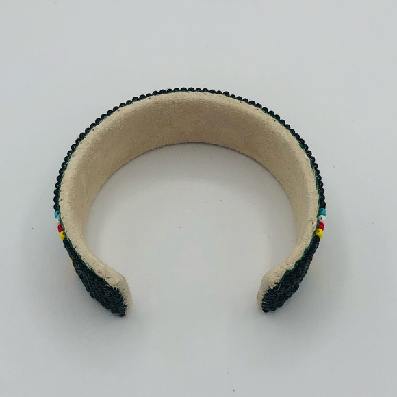 SOLD NATIVE AMERICAN STYLE CUFF BRACELET - Picture 6 of 8